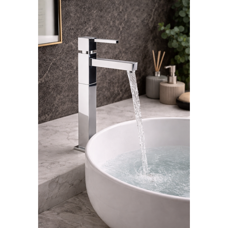 Abode Zeal Tall Basin Mixer - Chrome