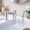 Abode Aquip Deck Mounted Bath Shower Mixer - Chrome Bathroom Taps