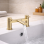 Evola Bath Filler - Brushed Brass Bathroom Taps
