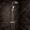 Round Thermostatic Bar Mixer w/Riser Kit - Chrome